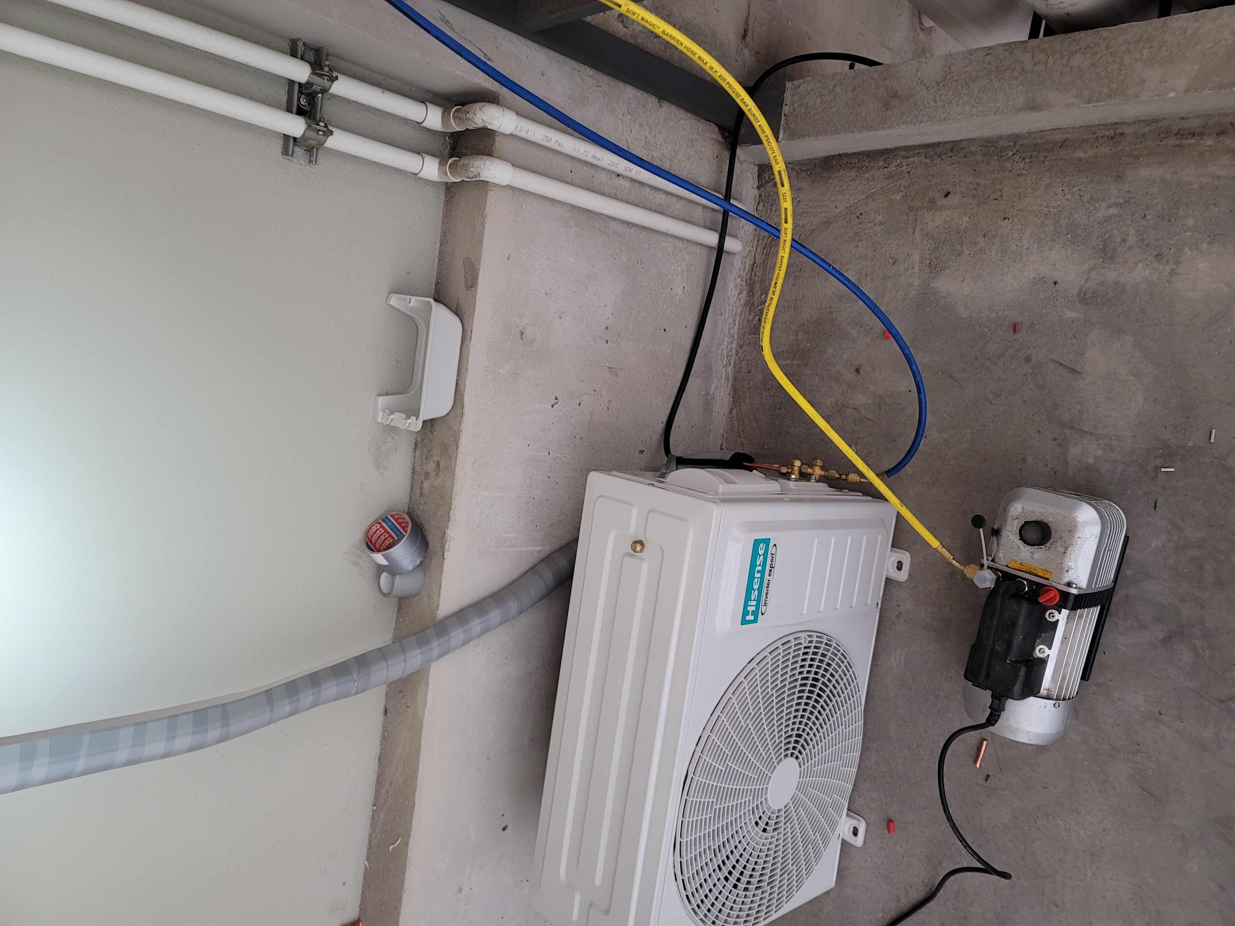 AC unit installation and service by BMG Property Management